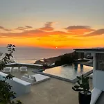 Eyeonsunset -private Pool-sea And Sunset View-privacy-quiete Villa Ájosz Sztéfanosz