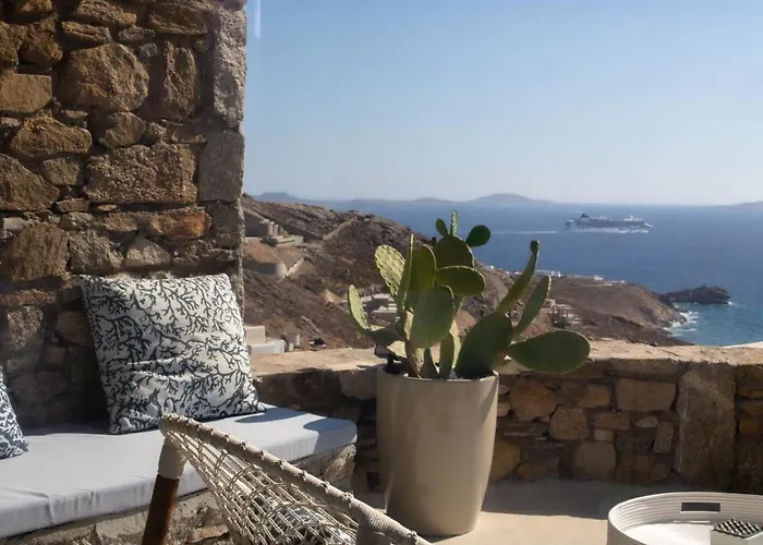 Villa Eyeonsunset -private Pool-sea And Sunset View-privacy-quiete Agios Stefanos (Mykonos)