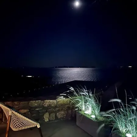 Eyeonsunset -private Pool-sea And Sunset View-privacy-quiete Villa Mykonos Town