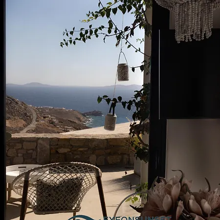 Villa Eyeonsunset -private Pool-sea And Sunset View-privacy-quiete Mykonos Town