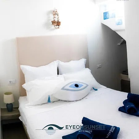 Eyeonsunset -private Pool-sea And Sunset View-privacy-quiete Mykonos Town