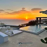 Eyeonsunset -private Pool-sea And Sunset View-privacy-quiete 圣斯特凡诺斯