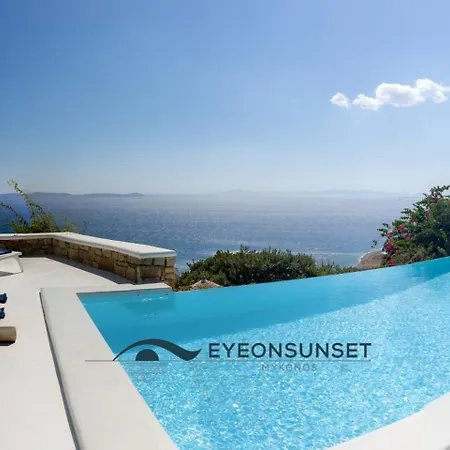 Eyeonsunset - Magical Place -private Pool -sea And Sunset View -no Wind - * Agios Stefanos (Mykonos)