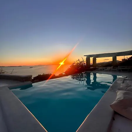 Eyeonsunset - Magical Place -private Pool -sea And Sunset View -no Wind - Agios Stefanos (Mykonos)