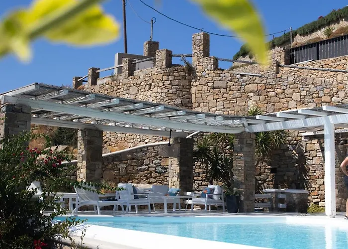 Eyeonsunset -private Pool-sea&sunset View-privacy-quiete Villa Agios Stefanos (Mykonos)