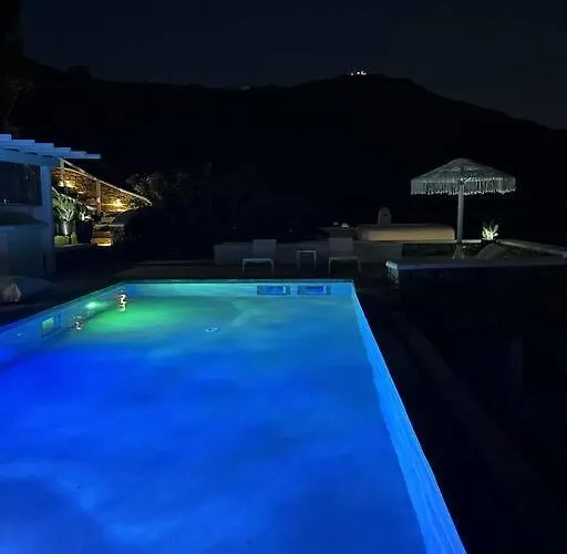 Eyeonsunset -private Pool-sea&sunset View-privacy-quiete Agios Stefanos (Mykonos)
