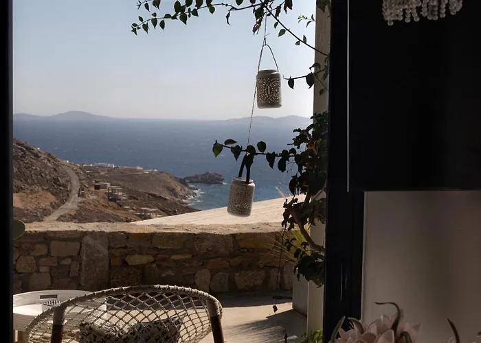 Villa Eyeonsunset -private Pool-sea&sunset View-privacy-quiete Agios Stefanos (Mykonos)