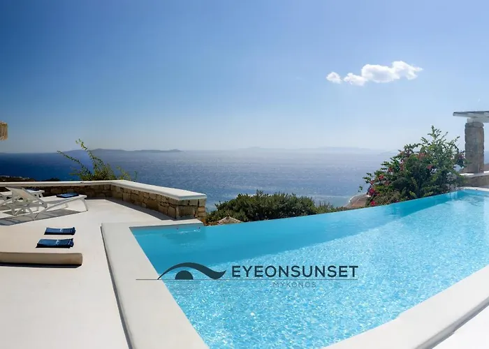Eyeonsunset -private Pool-sea&sunset View-privacy-quiete * Agios Stefanos (Mykonos)