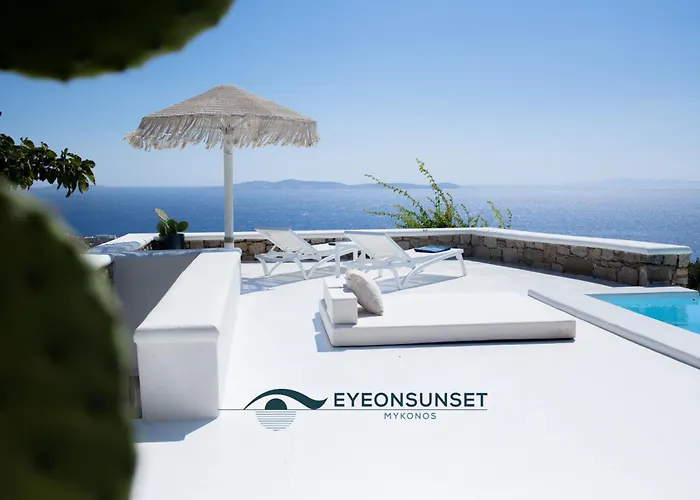 Villa Eyeonsunset -private Pool-sea&sunset View-privacy-quiete Agios Stefanos (Mykonos)
